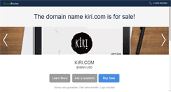Desktop Screenshot of kiri.com